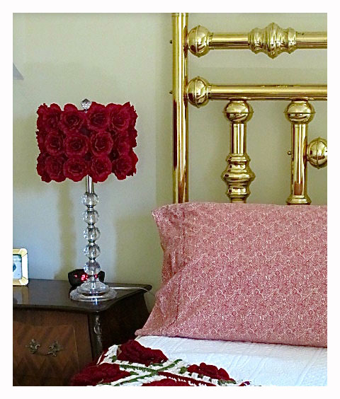bedroom interior design roses